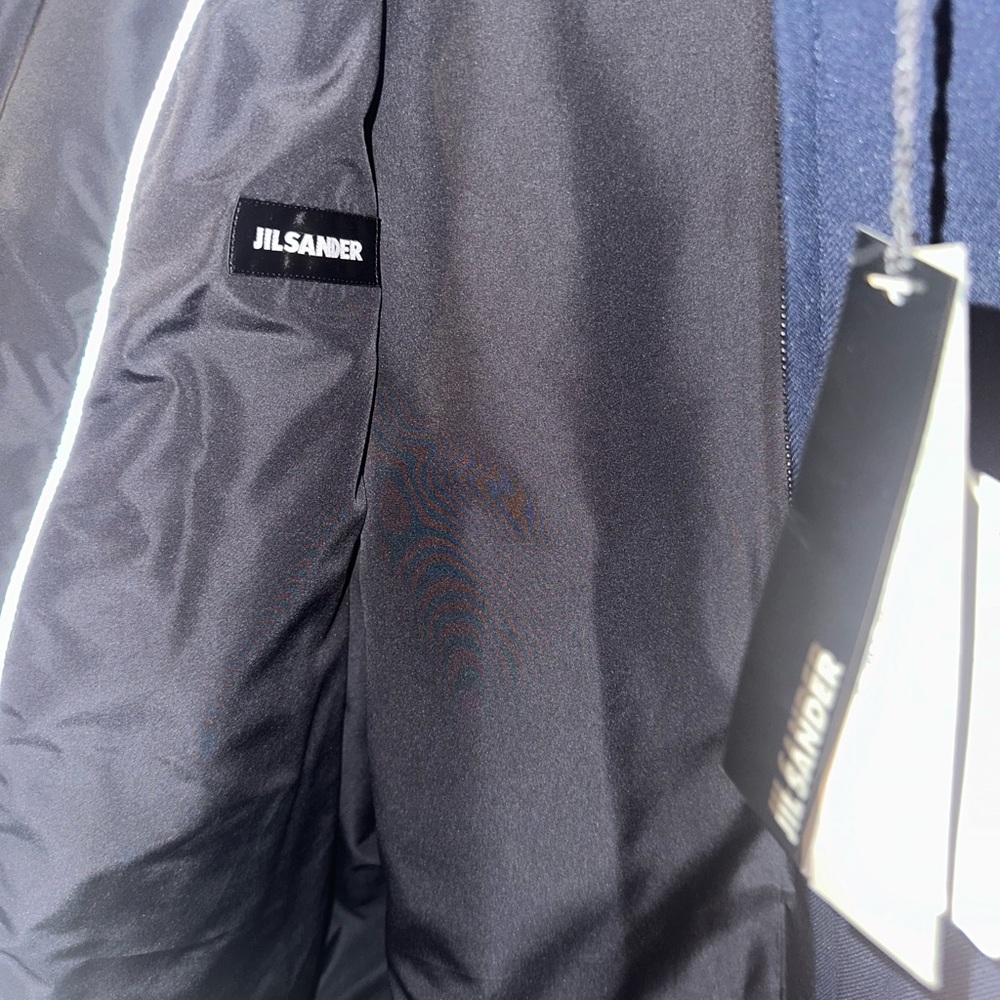 Jil Sander winter coat - size 48, Color: Med Blue - Picture 11 of 16